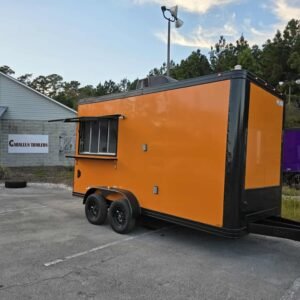 Concession 7x14 Orange Trailer - Image 7