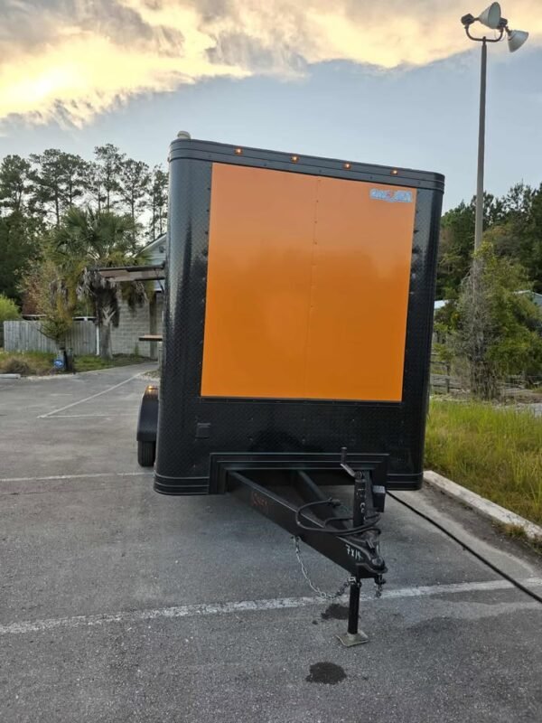 Concession 7x14 Orange Trailer