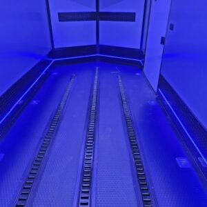 Enclosed 7x16 Dove Gray Cargo Trailer - Image 4