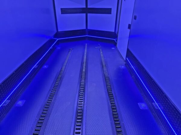 Enclosed 7x16 Dove Gray Cargo Trailer