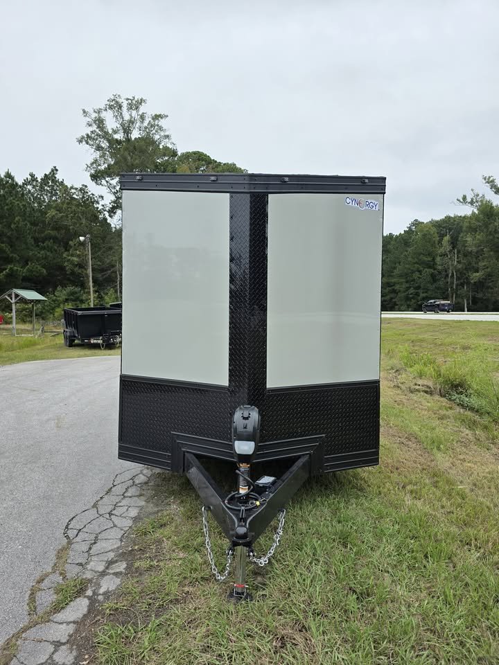 Enclosed 7x16 Dove Gray Cargo Trailer - Image 8