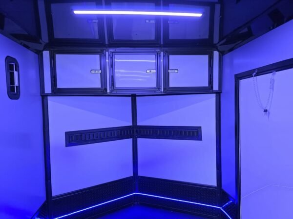 Enclosed 7x16 Dove Gray Cargo Trailer