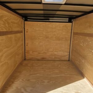Enclosed 7x12 Silver Cargo Trailer - Image 2