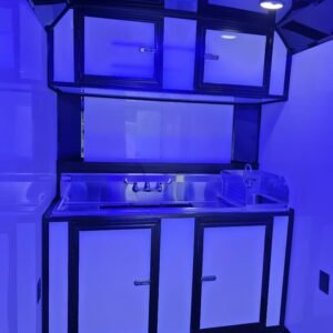 Concession 6x12 Water Blue Trailer - Image 2