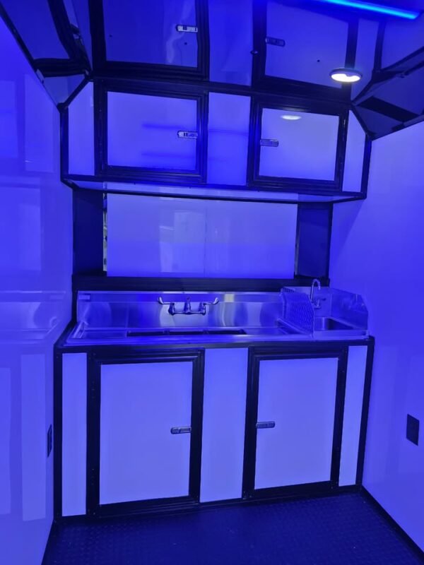 Concession 6x12 Water Blue Trailer