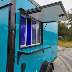 Concession 6x12 Water Blue Trailer - Image 3