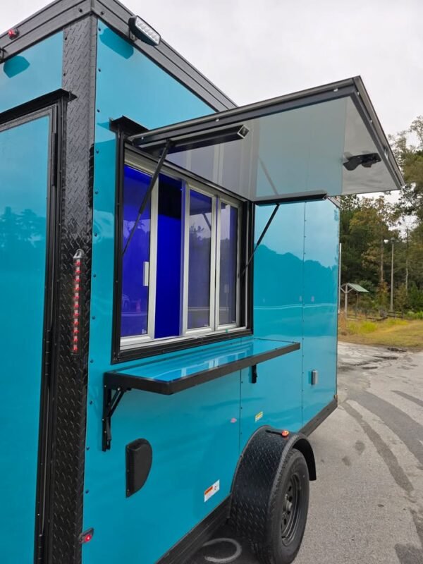 Concession 6x12 Water Blue Trailer