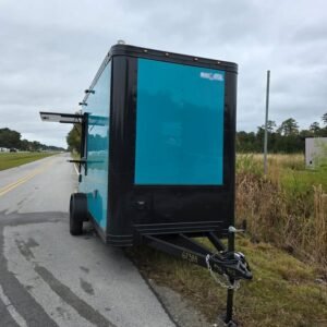 Concession 6x12 Water Blue Trailer - Image 13