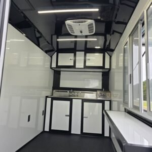 Concession 6x12 Water Blue Trailer - Image 5