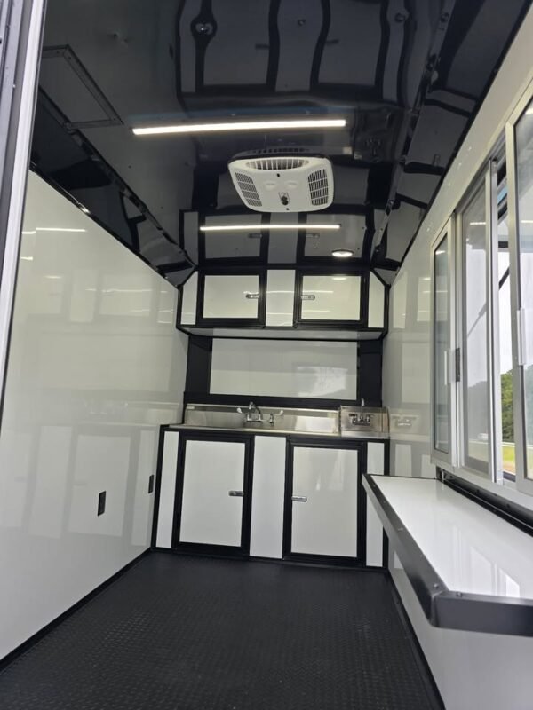 Concession 6x12 Water Blue Trailer