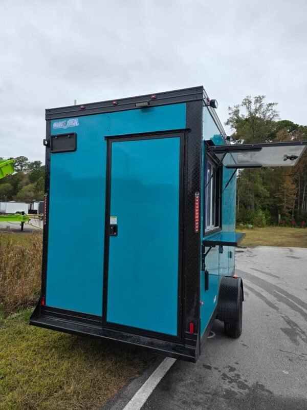 Concession 6x12 Water Blue Trailer