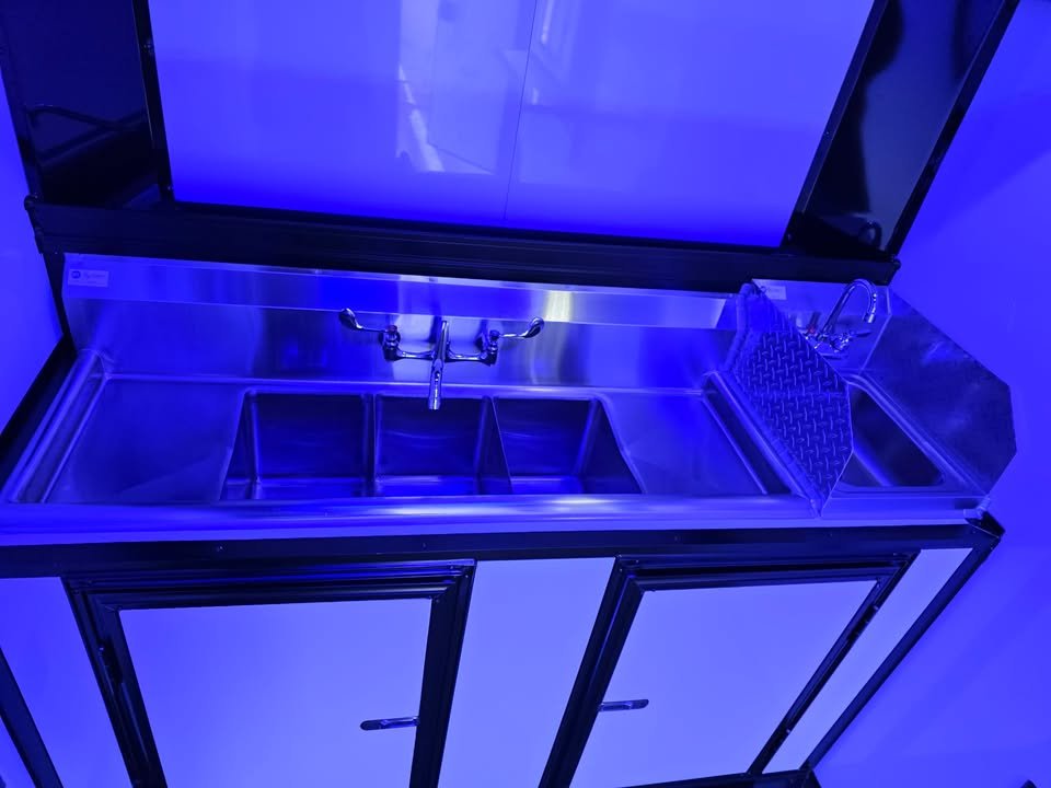 Concession 6x12 Water Blue Trailer - Image 10