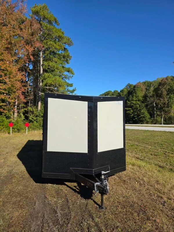 Enclosed 8.5x20 Dove Gray Cargo/Car Hauler Trailer