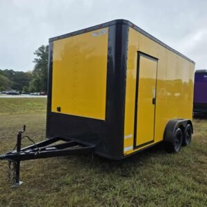Vending 7x14Ta Yellow Concession Trailer - Image 7