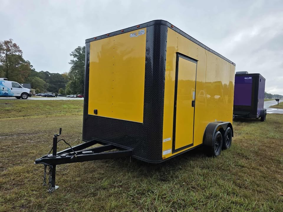Vending 7x14Ta Yellow Concession Trailer - Image 7