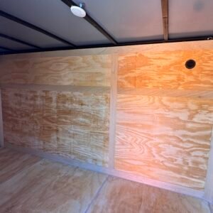 ENCLOSED 6x12 Dove Gray Cargo Trailer - Image 4