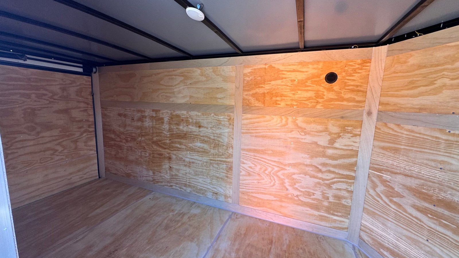 ENCLOSED 6x12 Dove Gray Cargo Trailer - Image 4