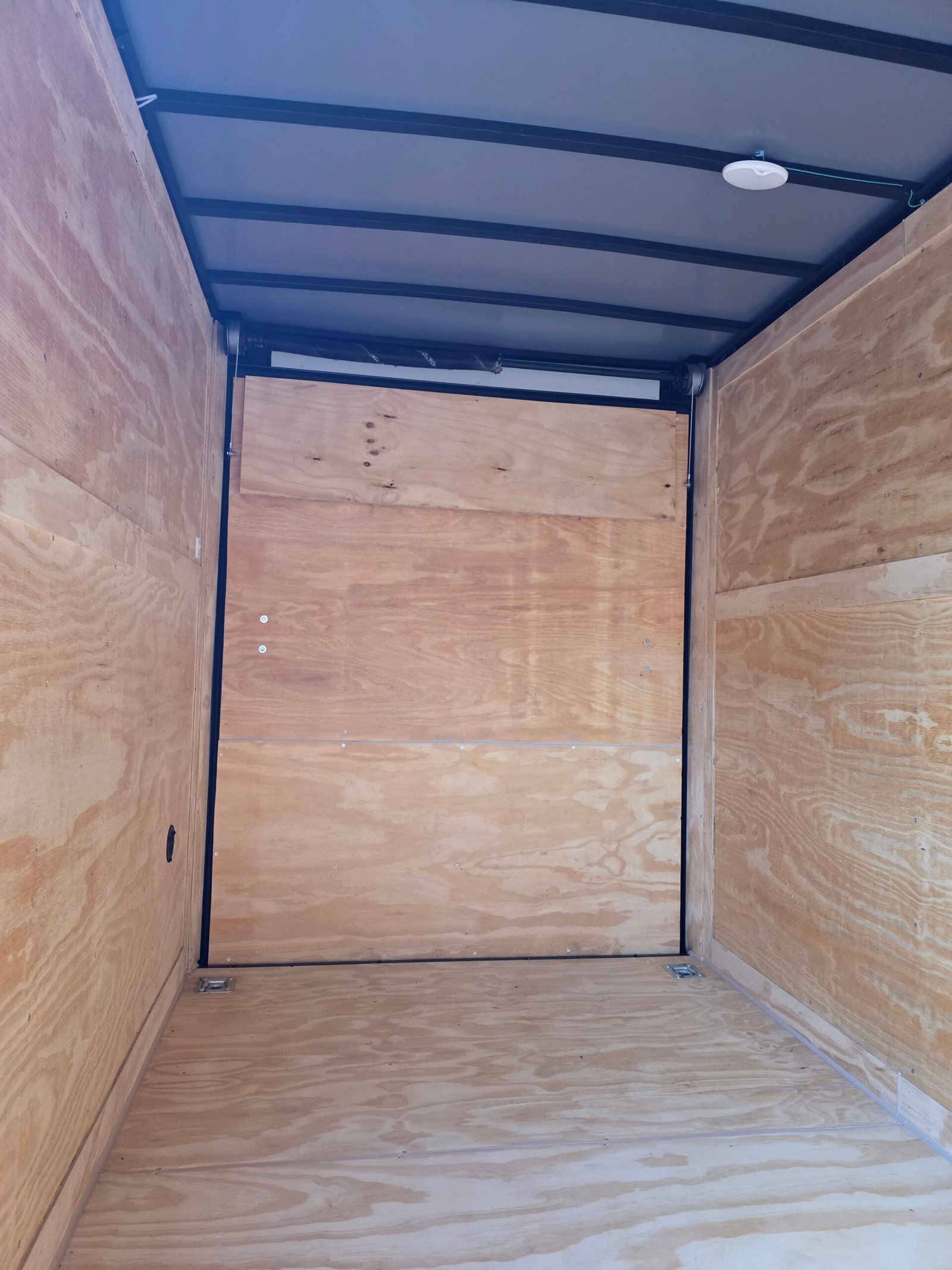 Enclosed 6x12 Indigo Blue Cargo Trailer - Image 3