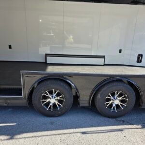 ENCLOSED 8.5×24 Black Car Hauler - Image 3