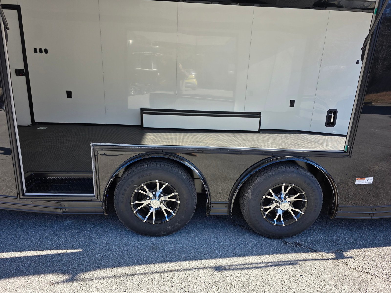ENCLOSED 8.5×24 Black Car Hauler - Image 3