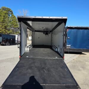 ENCLOSED 8.5×24 Black Car Hauler - Image 6