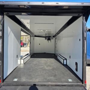 ENCLOSED 8.5×24 Black Car Hauler - Image 7