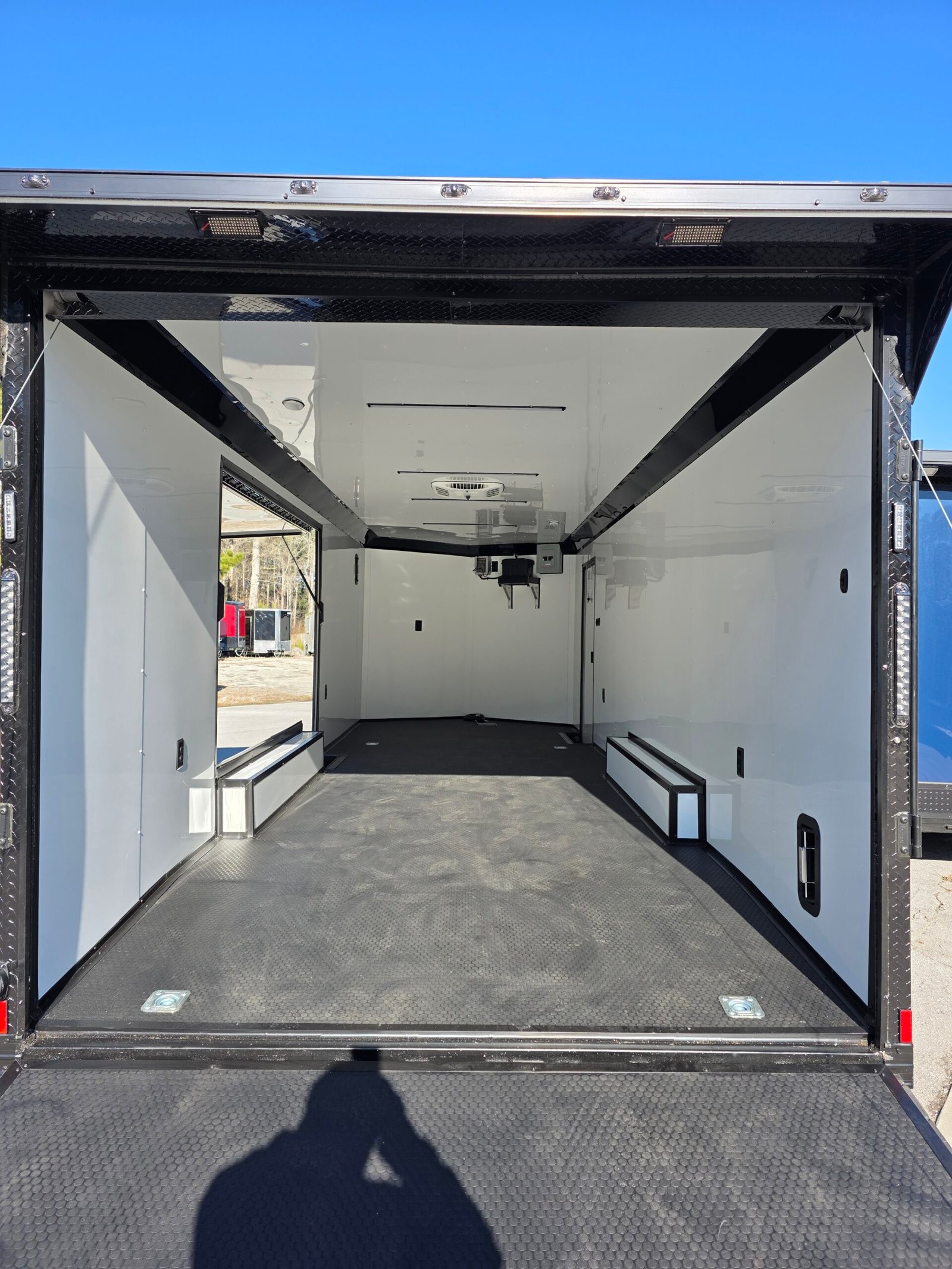 ENCLOSED 8.5×24 Black Car Hauler - Image 7