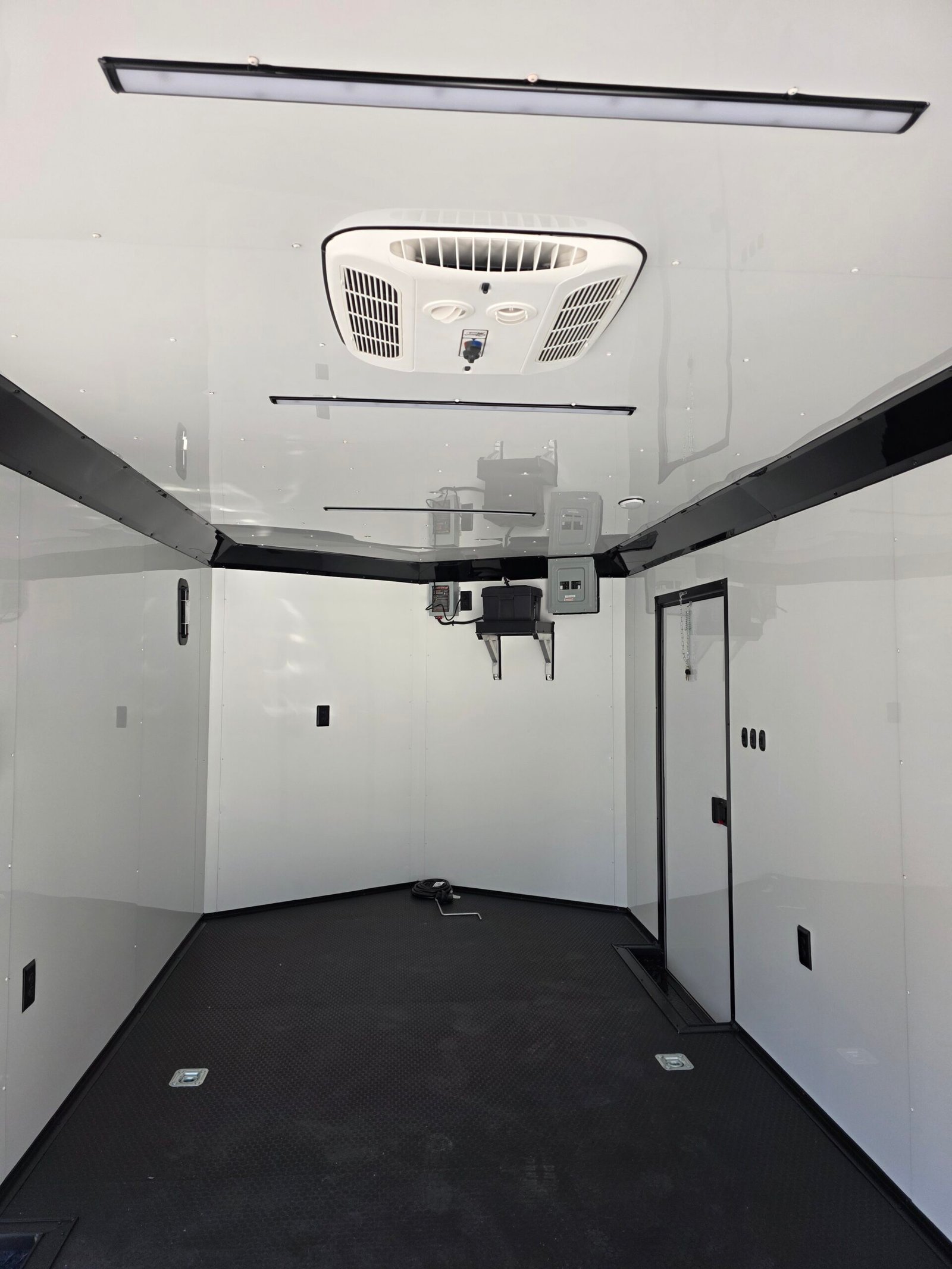 ENCLOSED 8.5×24 Black Car Hauler - Image 8