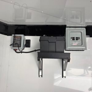 ENCLOSED 8.5×24 Black Car Hauler - Image 9