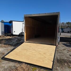 ENCLOSED 8.5×24 Black Car Hauler - Image 4