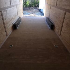 ENCLOSED 8.5×24 Black Car Hauler - Image 6