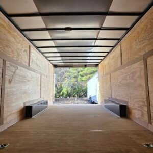 ENCLOSED 8.5×24 Black Car Hauler - Image 7