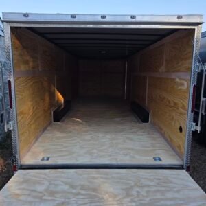 ENCLOSED 8.5×24 Black Car Hauler - Image 4