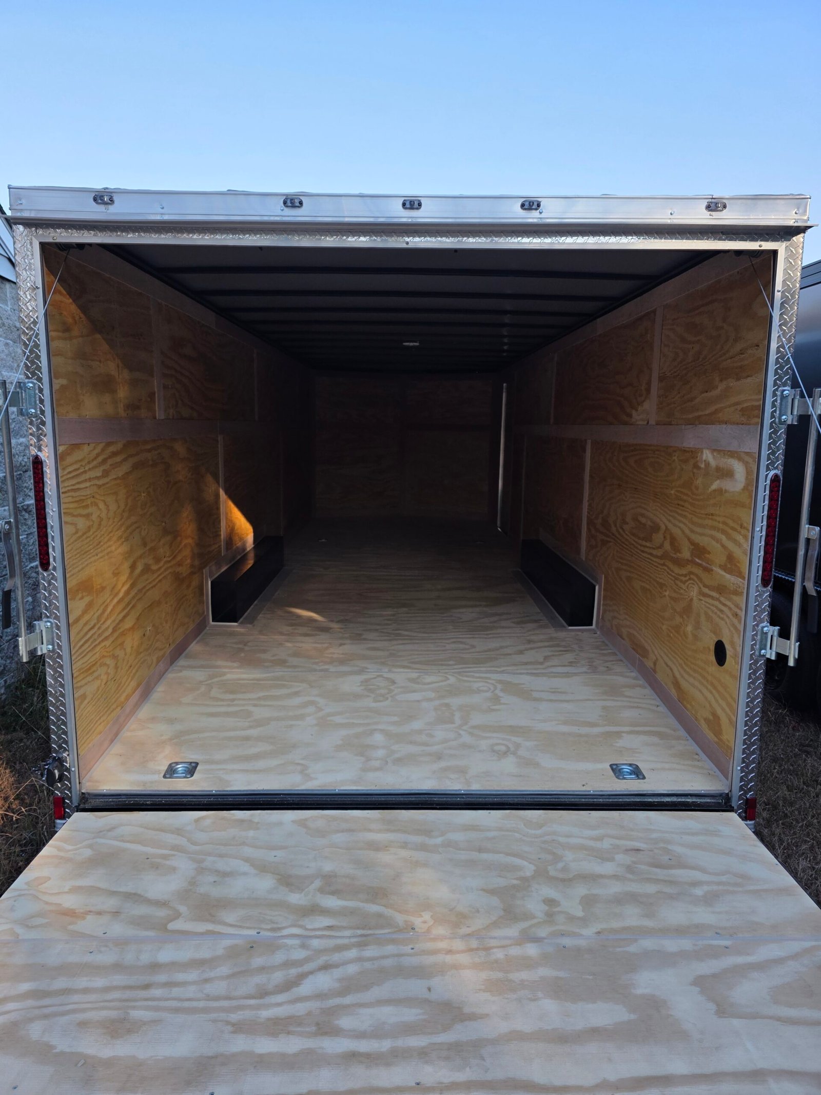 ENCLOSED 8.5×24 Black Car Hauler - Image 4