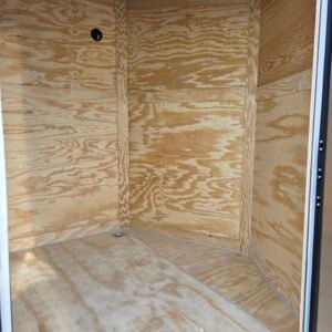7×16 Enclosed Cargo Trailer for Sale – Dove Gray | 7' Interior | Ramp Door | 3200 lb Axles - Image 5