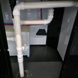 Deluxe 7×14 Concession Trailer – Black | 7'6" Interior | Full Kitchen Setup | 50 AMP | A/C | Fire Suppression - Image 18