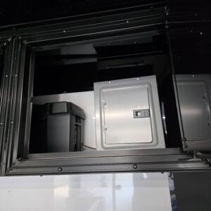 Deluxe 7×14 Concession Trailer – Black | 7'6" Interior | Full Kitchen Setup | 50 AMP | A/C | Fire Suppression - Image 19