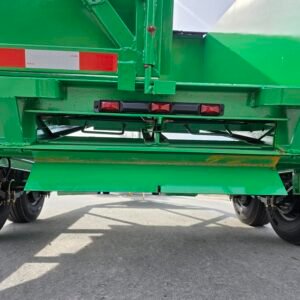7x14 Lime Green Dump Trailer - Image 5