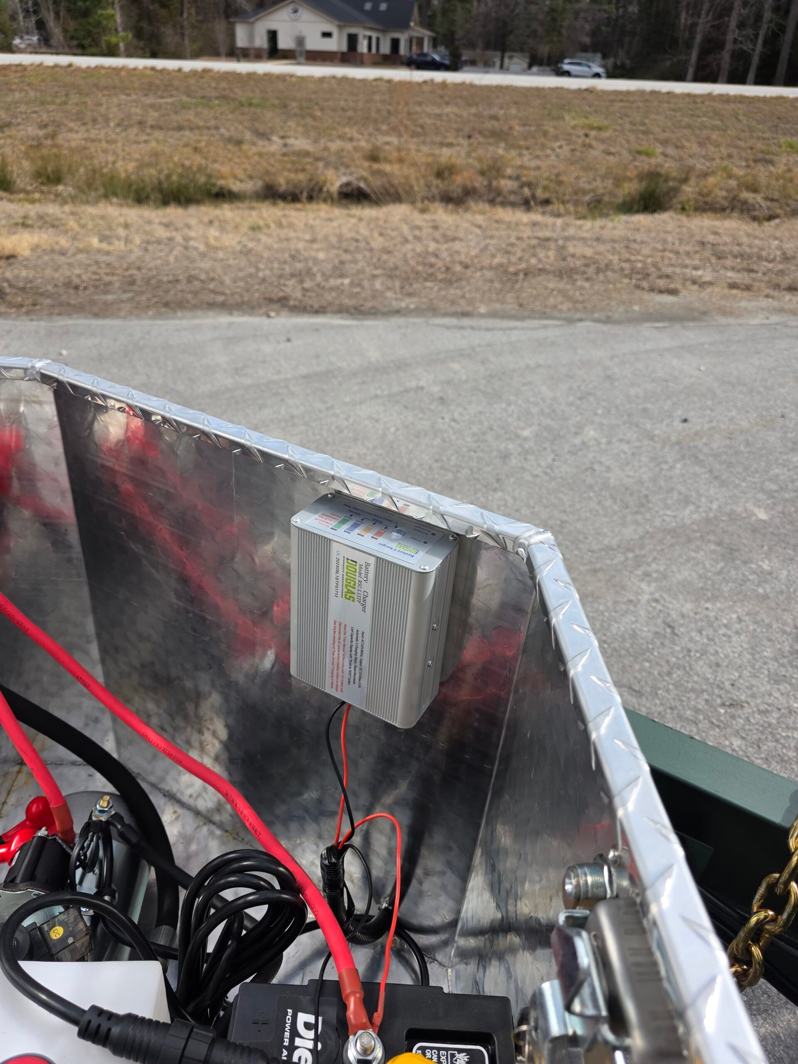 7x14 Army Green Dump Trailer - Image 8