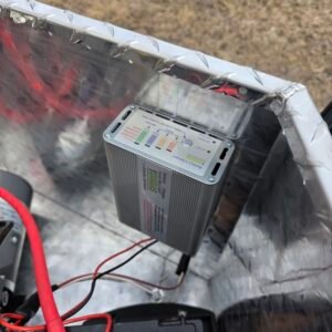 6x12 Black Dump Trailer - Image 3