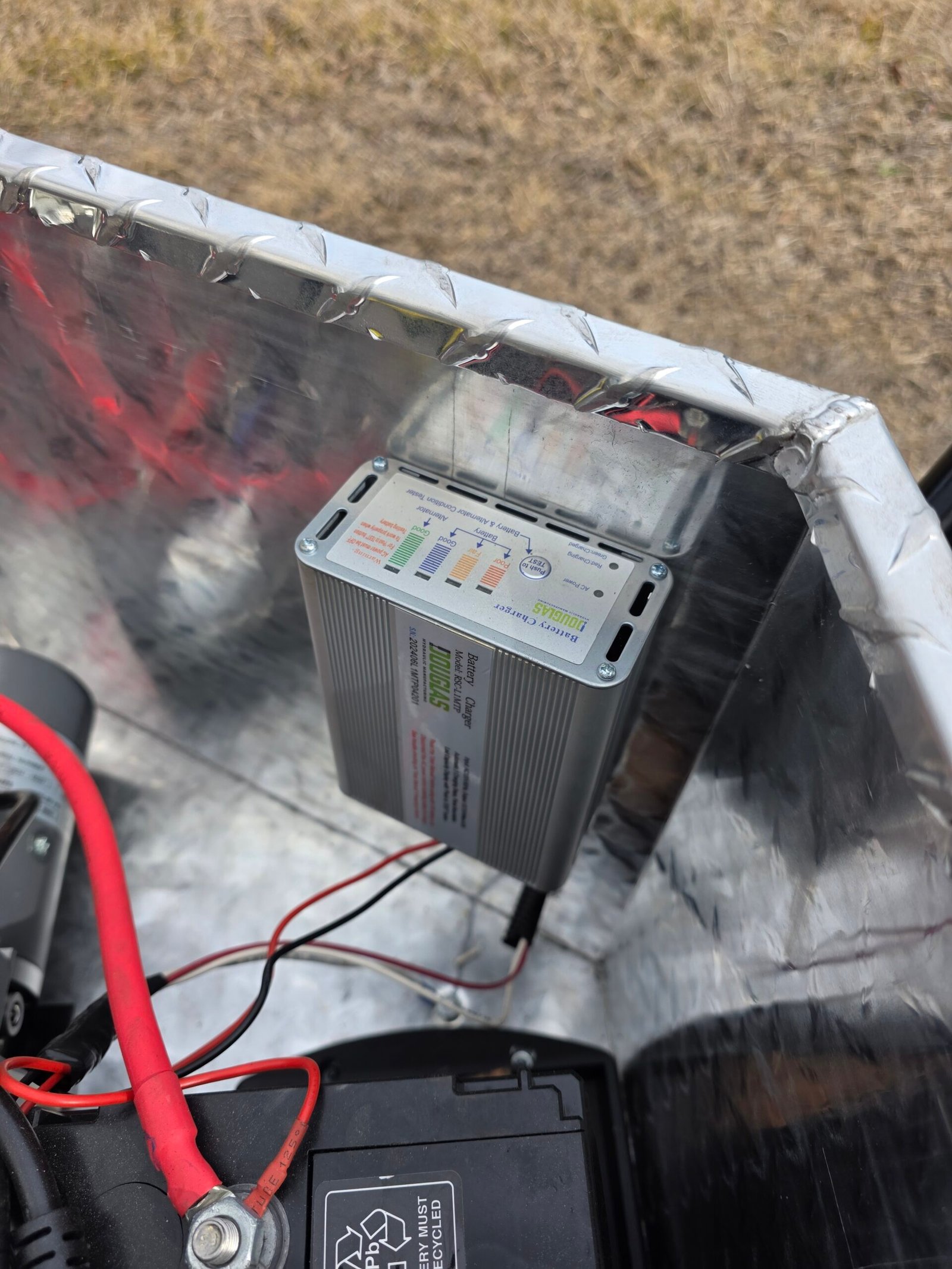 6x12 Black Dump Trailer - Image 3