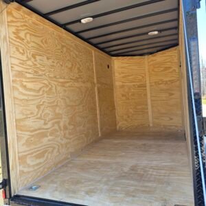 6×12 Enclosed Cargo Trailer – Black | 7' Interior | Ramp Door | Pro Series & Blackout Package - Image 5