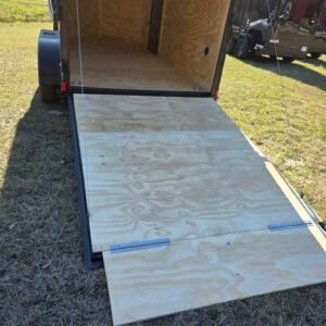 6×12 Enclosed Cargo Trailer – Black | 7' Interior | Ramp Door | Pro Series & Blackout - Image 4