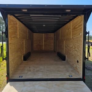 ENCLOSED 8.5×24 Purple Car Hauler - Image 6
