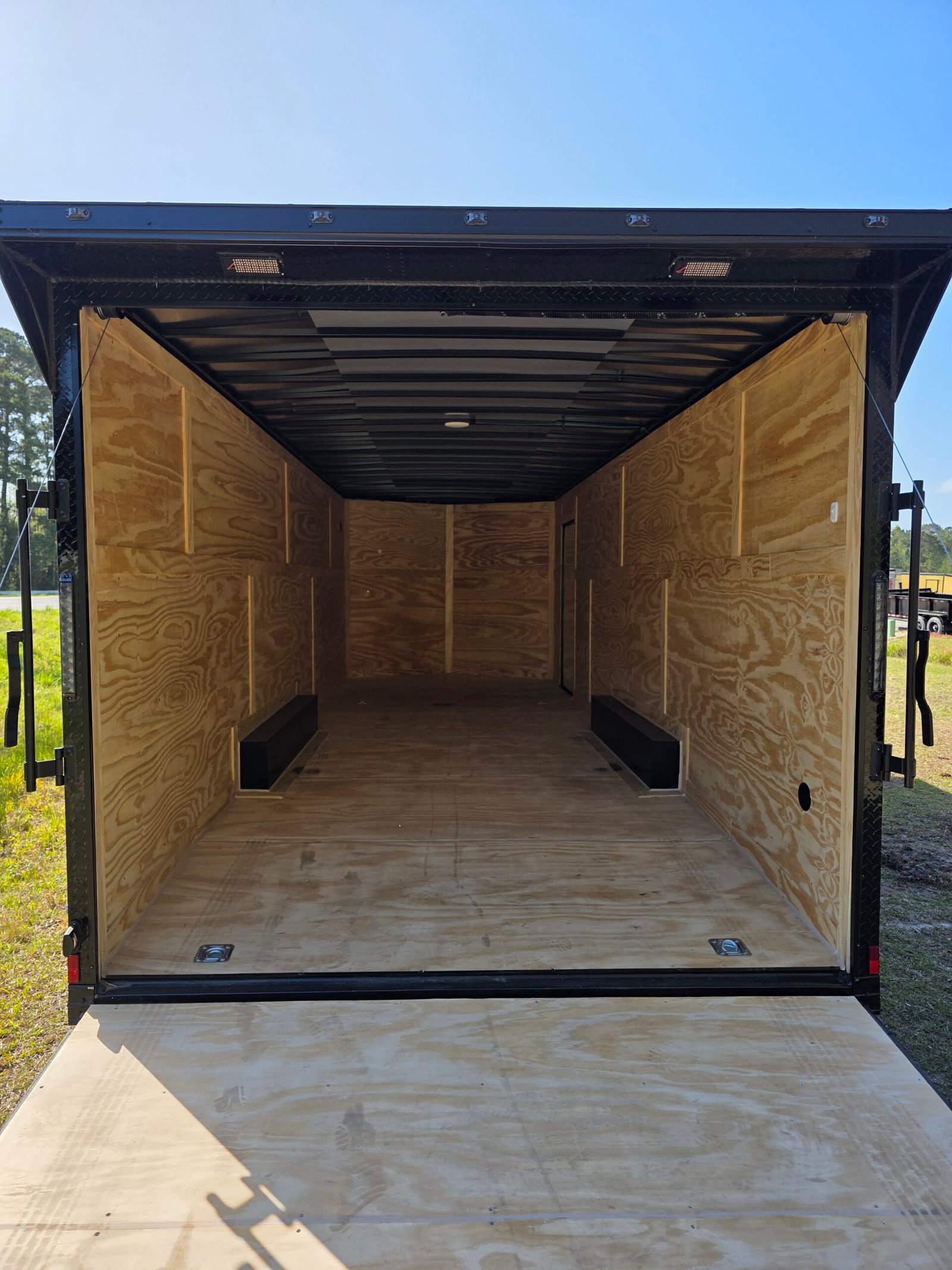 ENCLOSED 8.5×24 Purple Car Hauler - Image 6