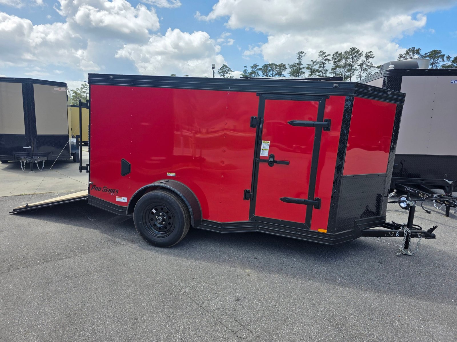 5×10 Cargo Trailer for Sale – Red | 5