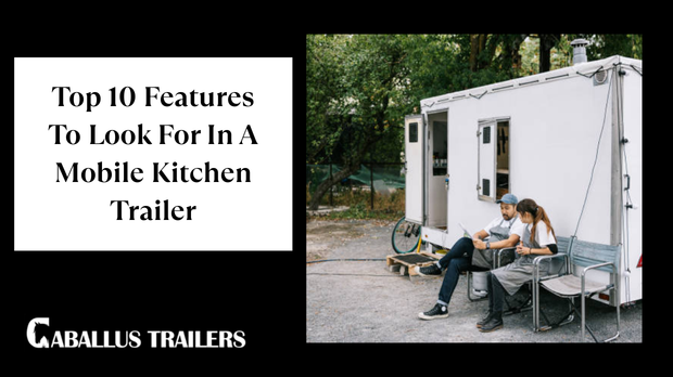 Mobile Kitchen Trailer