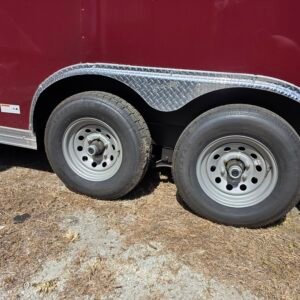 8.5x24 Enclosed Car Hauler – Brandy Wine | Premium Space, Strength & Style - Image 2