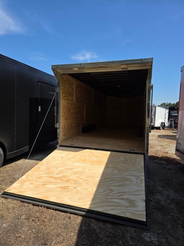 8.5x24 Enclosed Car Hauler – Brandy Wine | Premium Space, Strength & Style