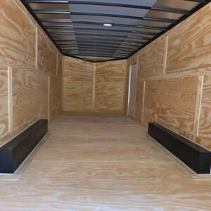 8.5x24 Enclosed Car Hauler – Brandy Wine | Premium Space, Strength & Style - Image 6